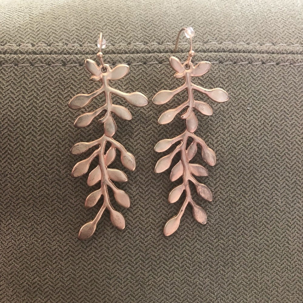 Gold Leaf Earrings